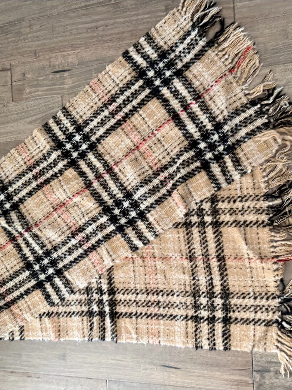 Burberry scarf cashmere,silk and alpaca wool
